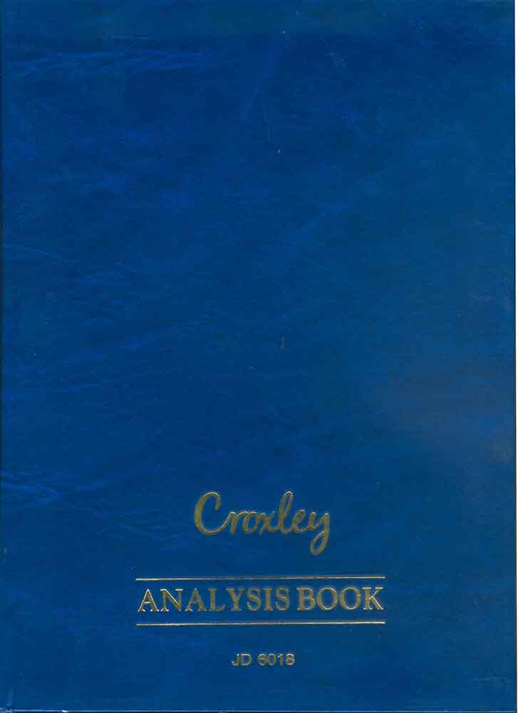 CROXLEY ANALYSIS BOOKS SERIES 6 18 CASH COLUMNS 2 PG